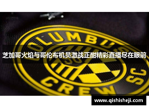 芝加哥火焰与哥伦布机员激战正酣精彩直播尽在眼前